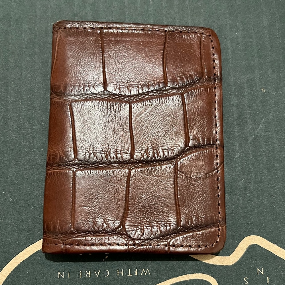 Tecovas bifold wallet